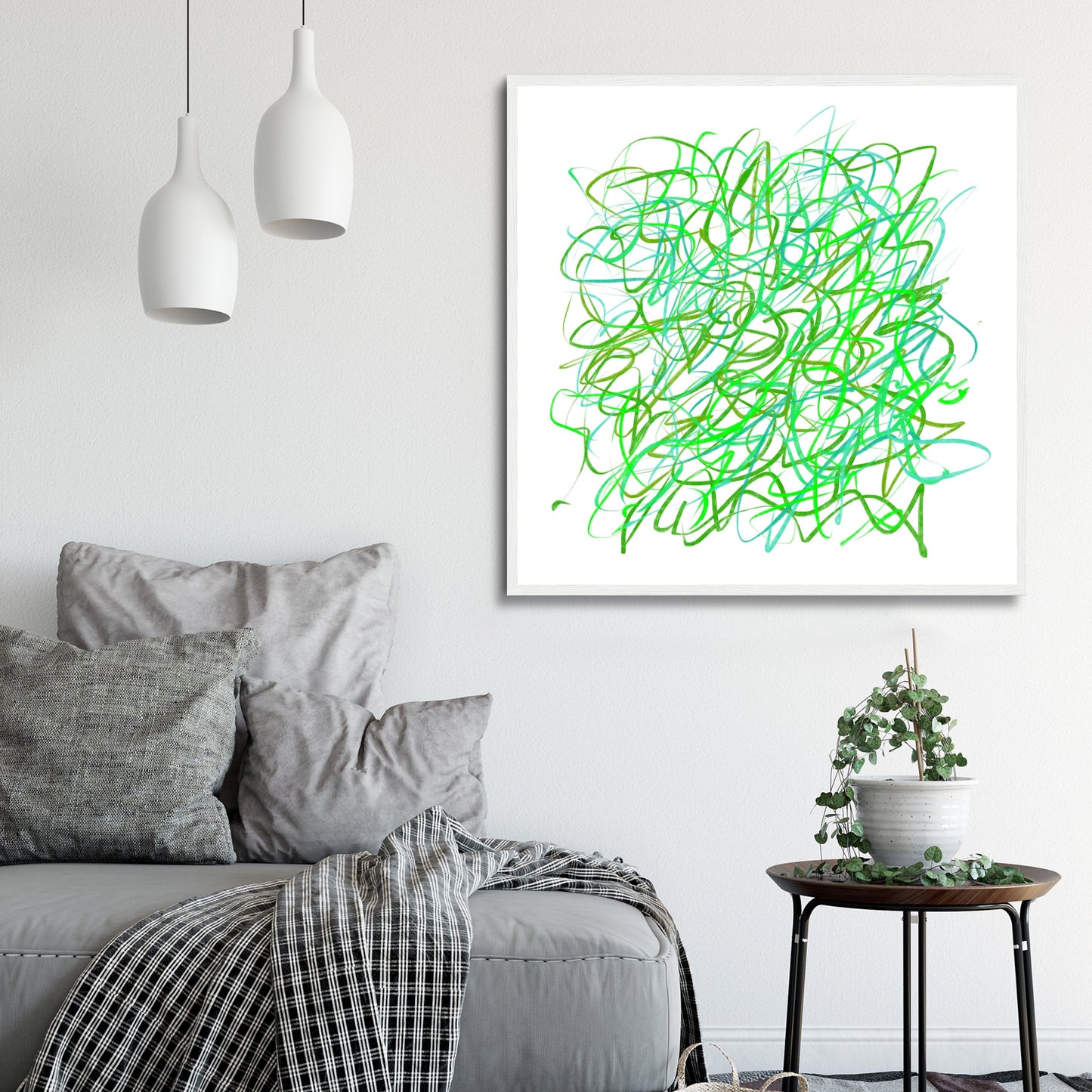 'A Walk In The Park' Fine Art Print Framed