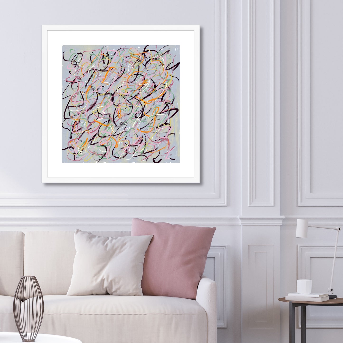 'Champagne Celebration' Fine Art Print Framed (With Mount)