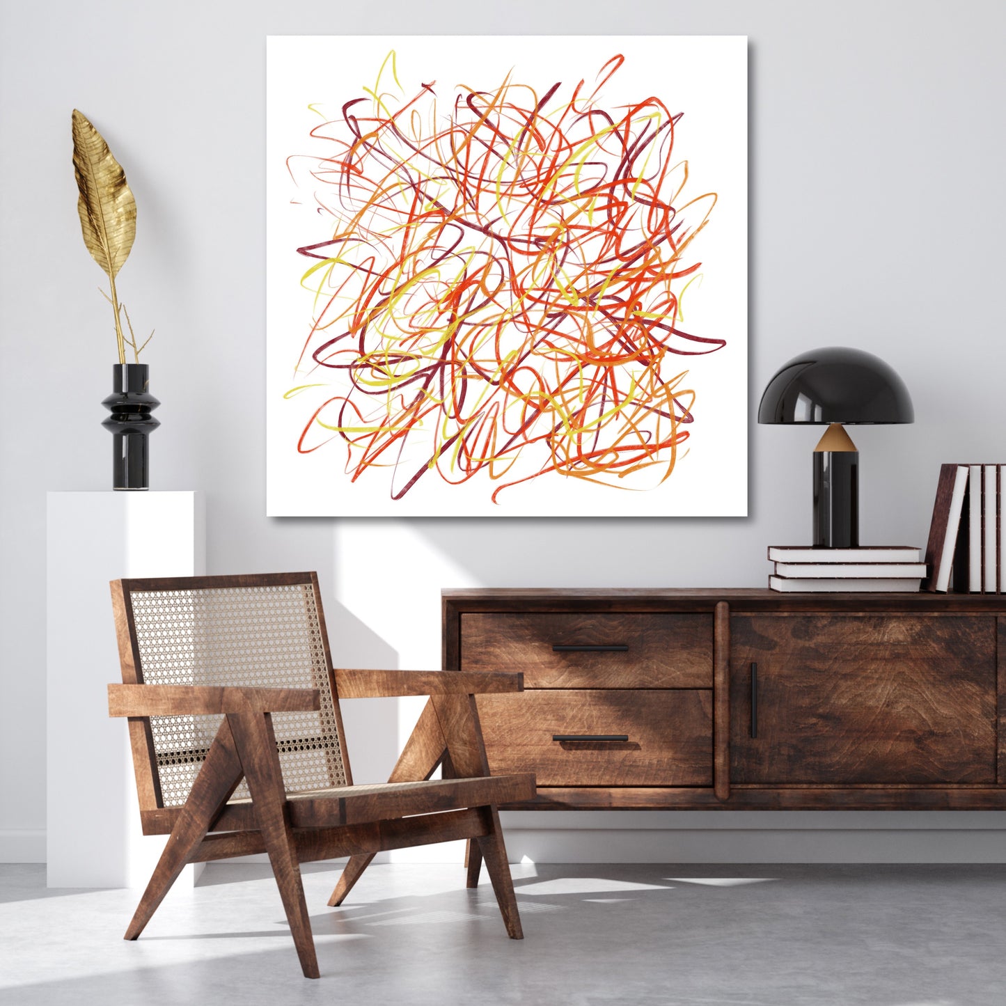 'Falling Leaves' Canvas Print