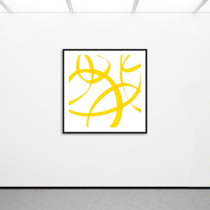 'Lemony Lemon' - Framed Print (with mount)