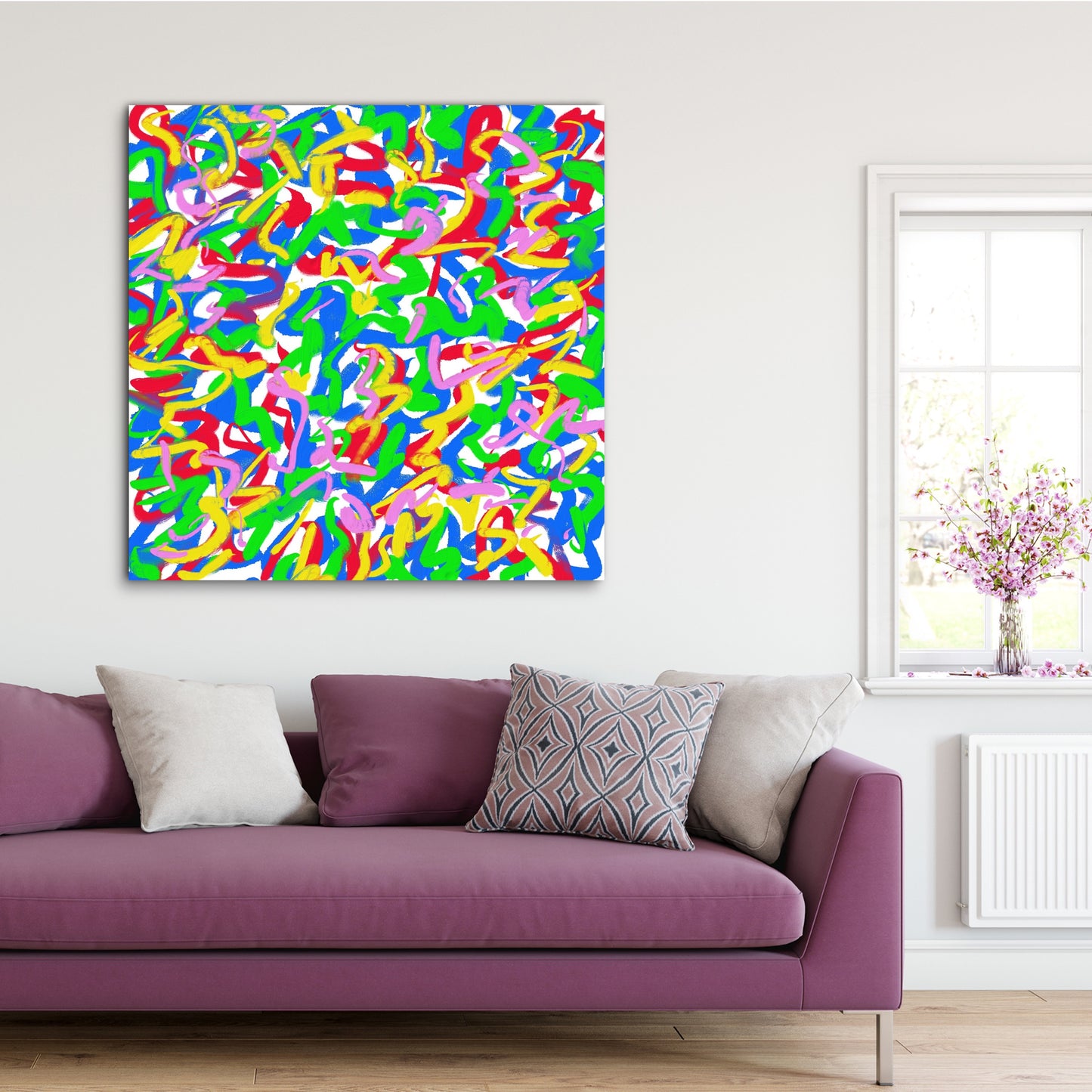 'Garden Party' Canvas Print