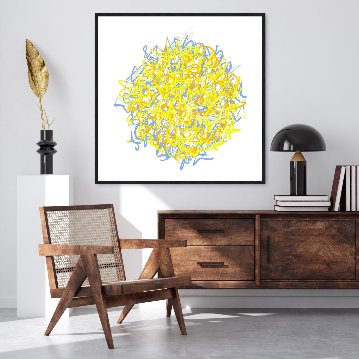 'On The Beach' Fine Art Print Framed