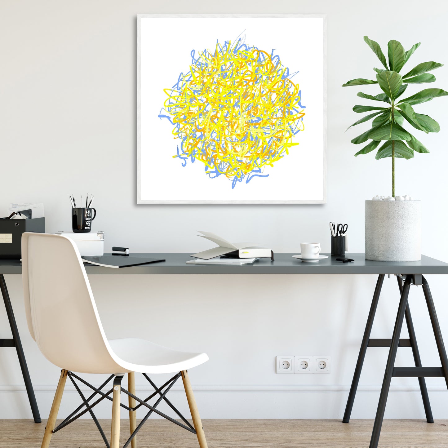 'On The Beach' Fine Art Print Framed
