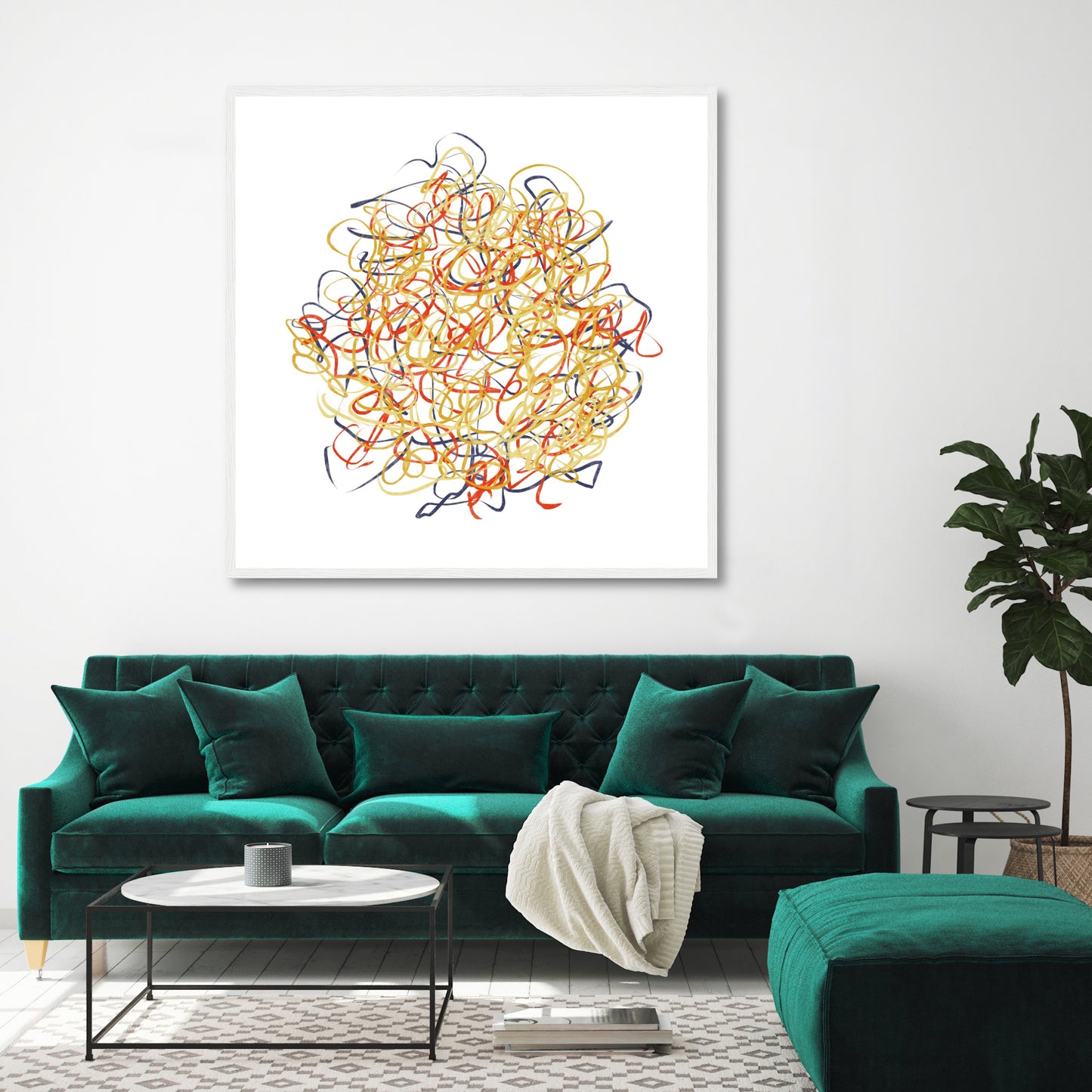 'Regatta' Fine Art Print Framed
