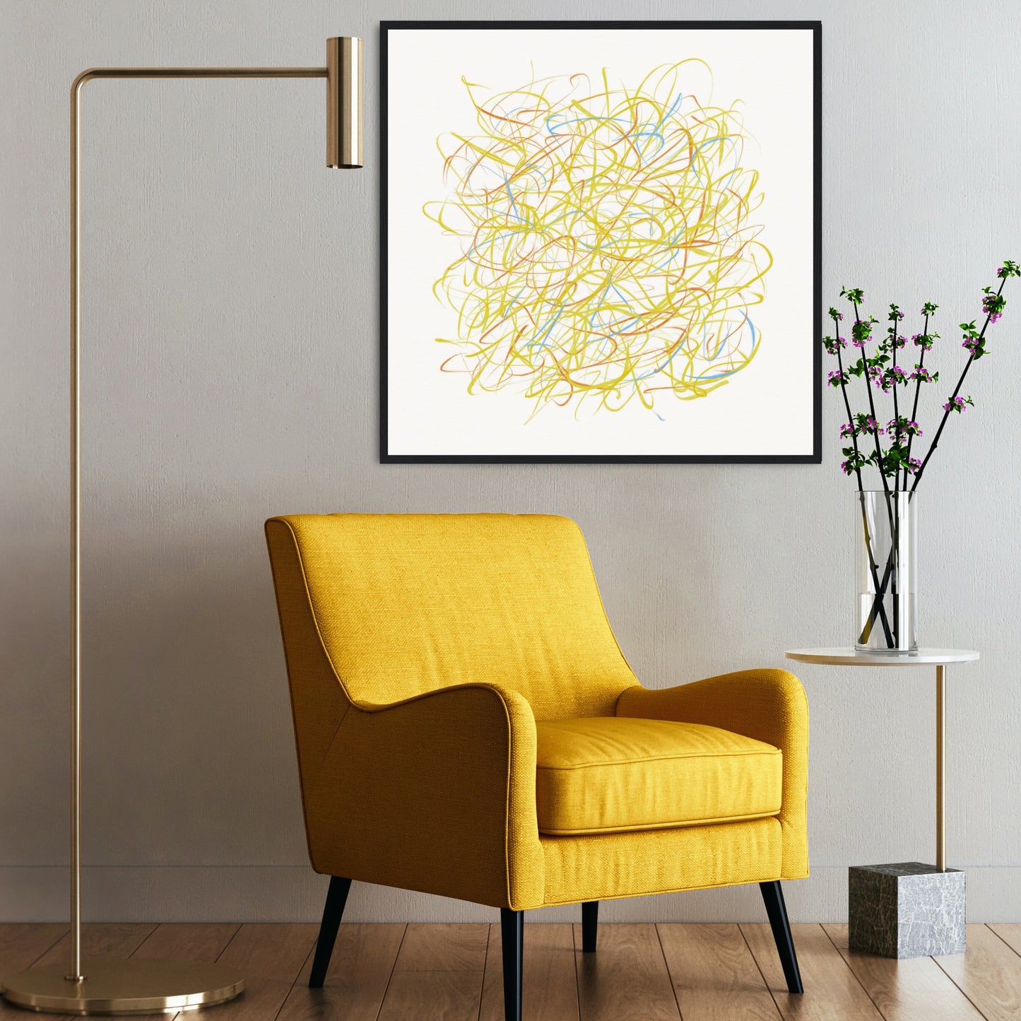 'Wheatfield' Fine Art Print Framed