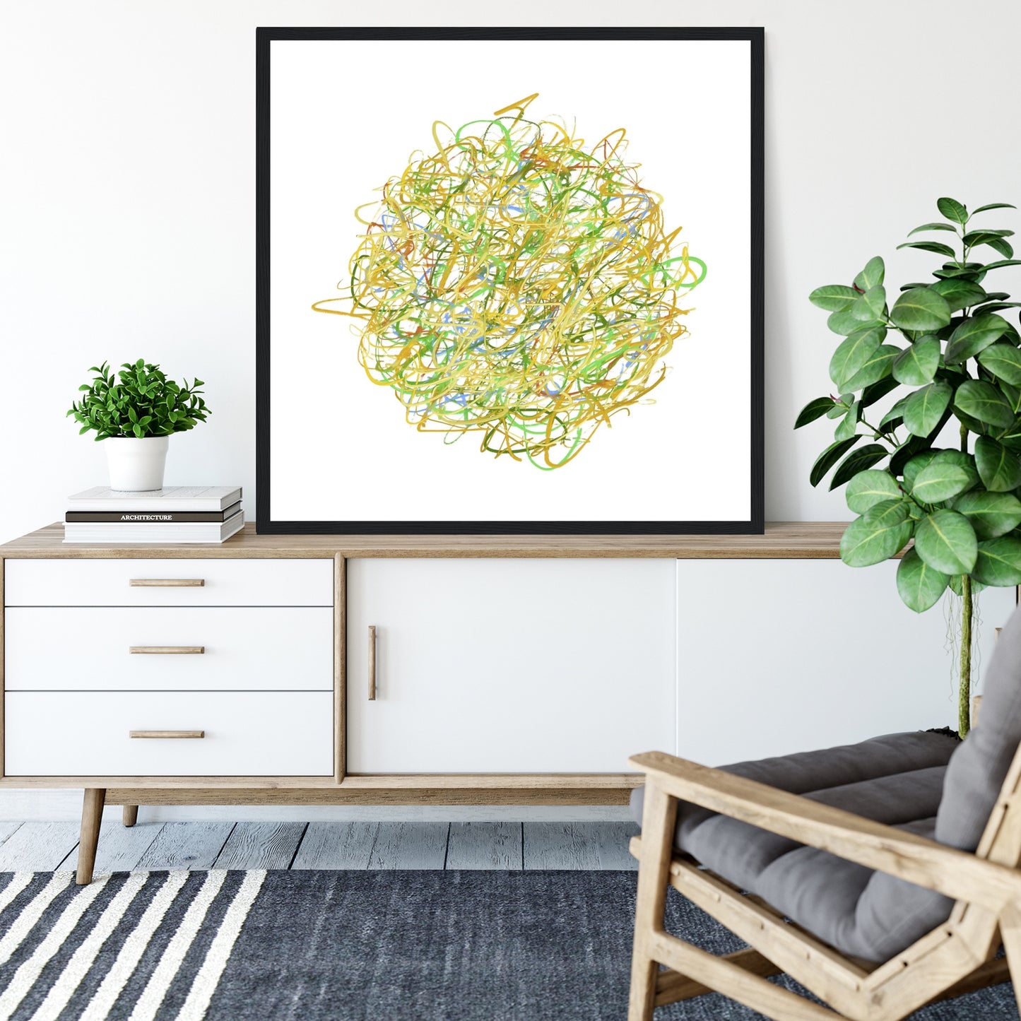 'Wind In The Willows' Fine Art Print Framed