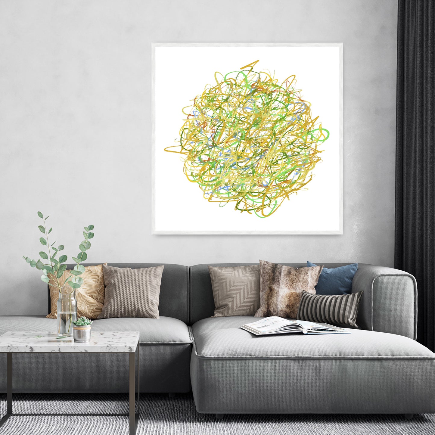 'Wind In The Willows' Fine Art Print Framed
