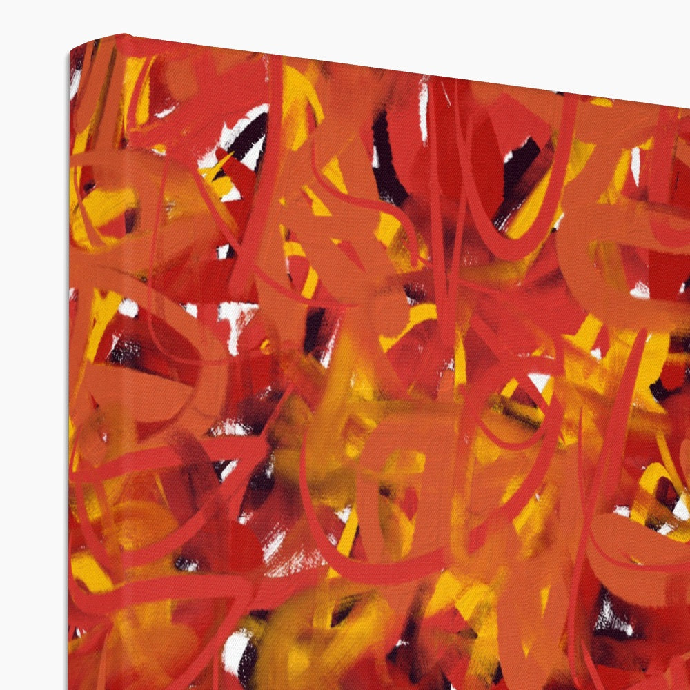 'Glowing Embers' Canvas Print