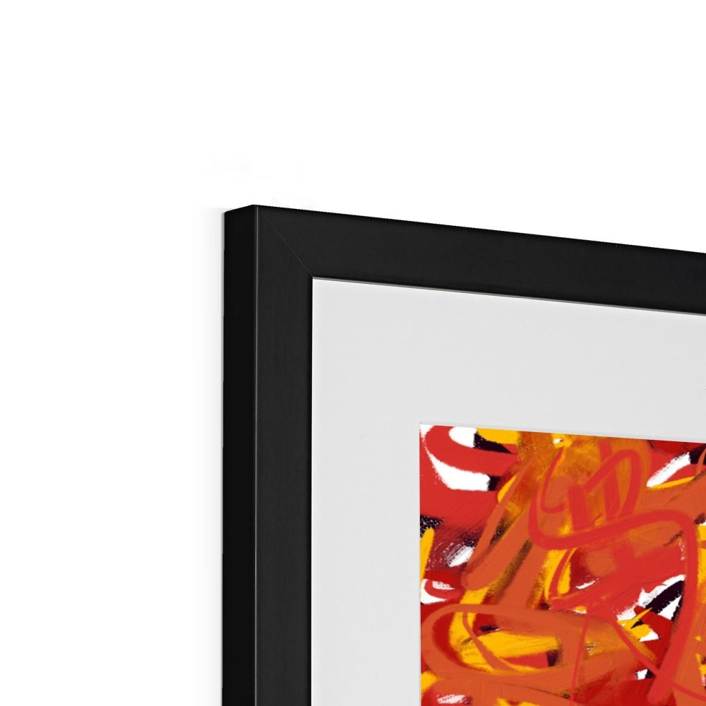 'Glowing Embers' Fine Art Print Framed (With Mount)