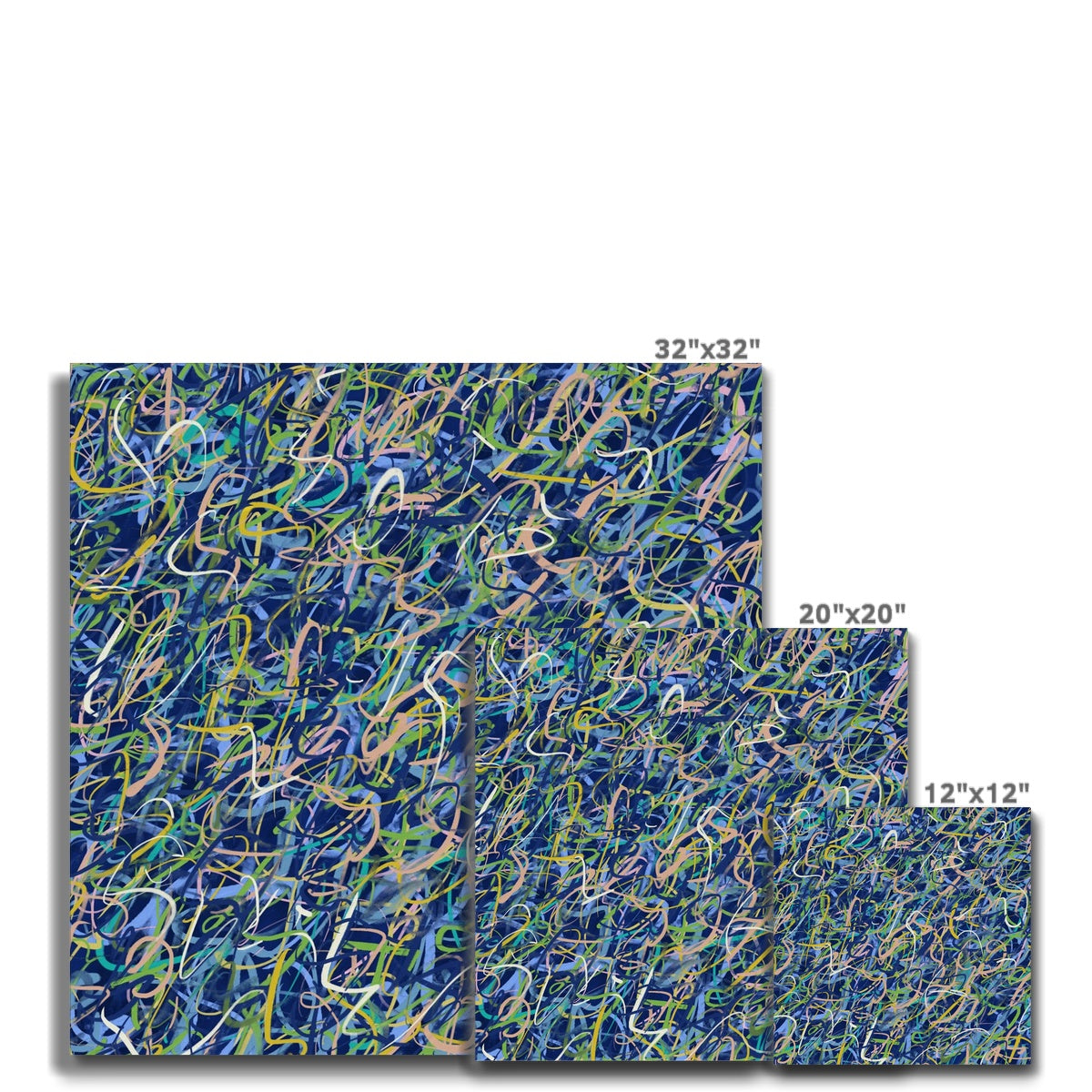 'Street Lights And Stars' Canvas Print