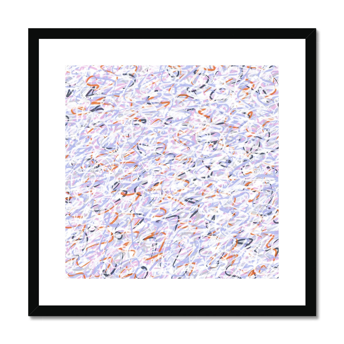 'Snowmelt' Fine Art Print Framed (With Mount)