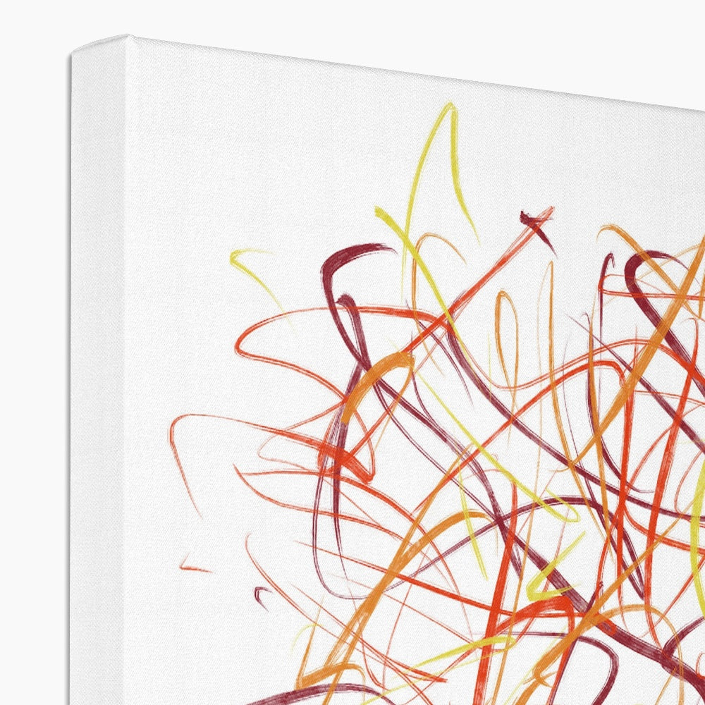 'Falling Leaves' Canvas Prints