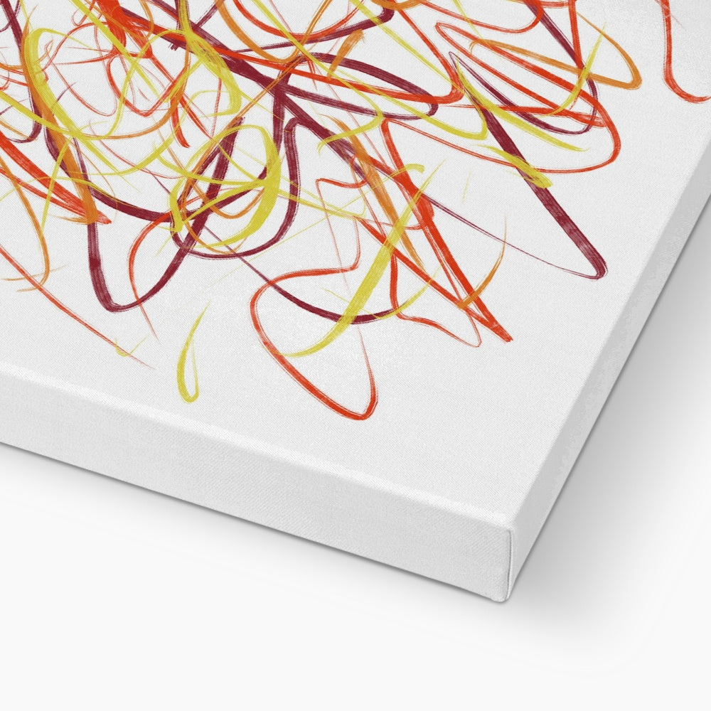 'Falling Leaves' Canvas Prints