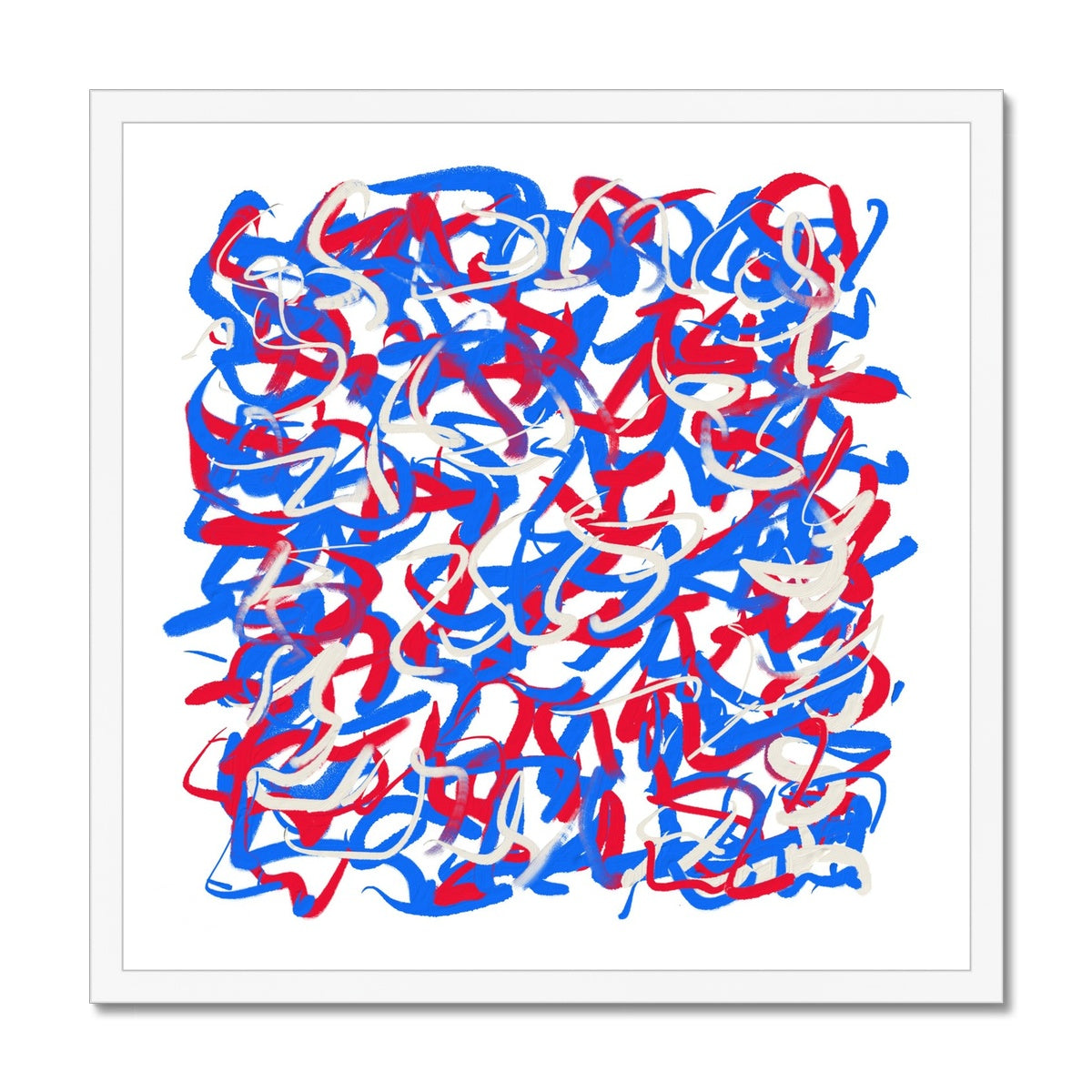 'Bunting In The Breeze' Fine Art Print Framed