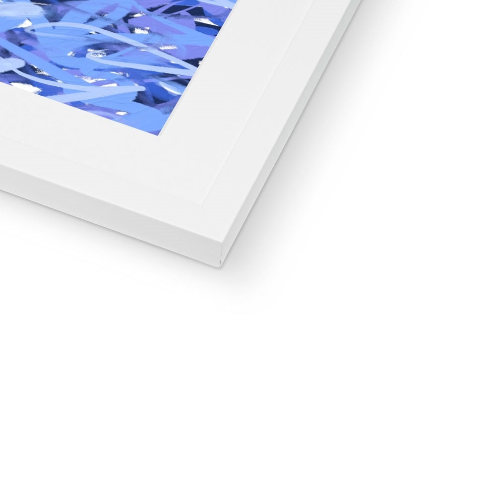 'A Touch Of Frost' Fine Art Print Framed (With Mount)