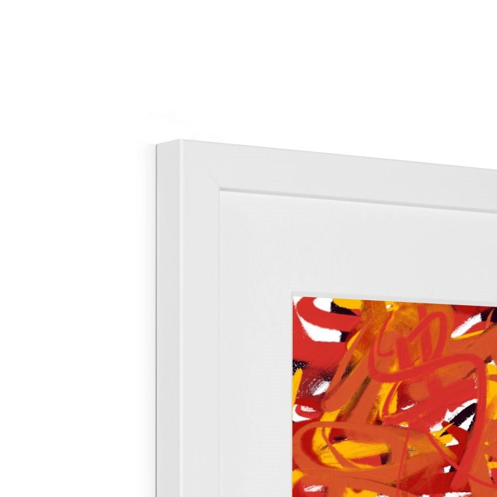 'Glowing Embers' Fine Art Print Framed (With Mount)