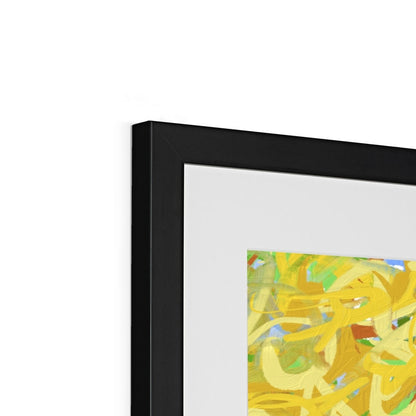'Sunflowers' - Framed Print (with mount)