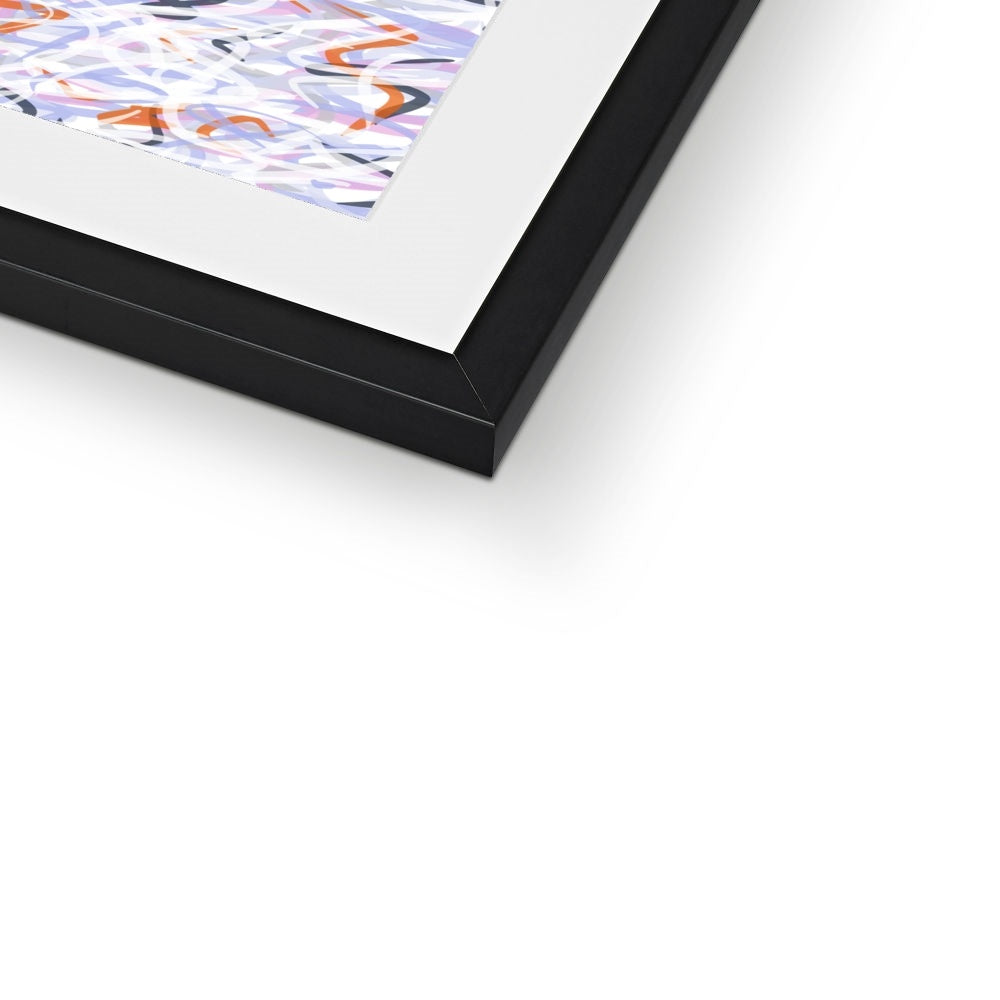 'Snowmelt' Fine Art Print Framed (With Mount)