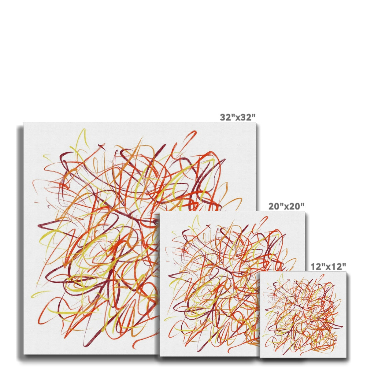 'Falling Leaves' Canvas Prints