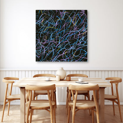 'Frosty Night' - Canvas Print