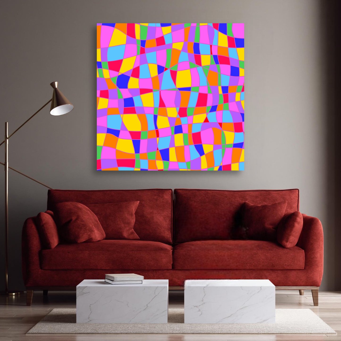 'Bright' Canvas Wall Art