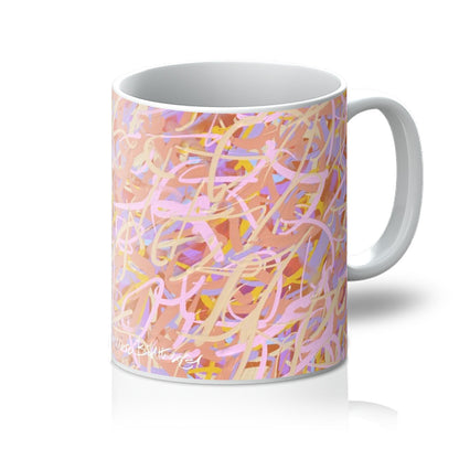 Abstract Art Mug - 'Kisses'