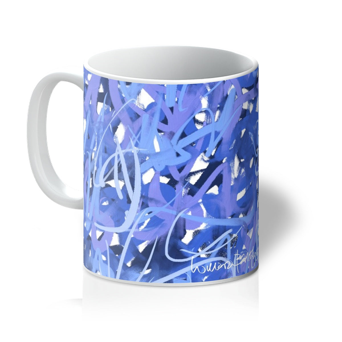 Abstract Art Mug - 'A Touch Of Frost'