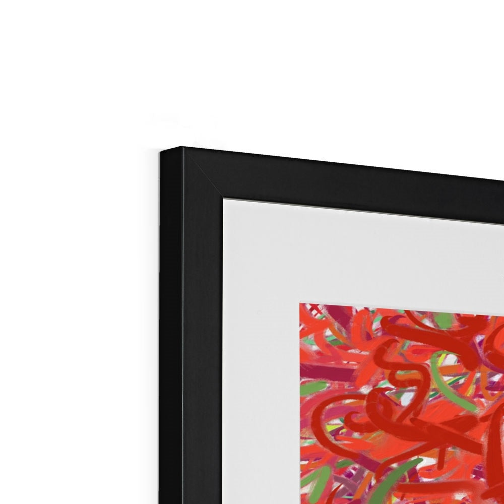 'Berries' - Framed Print (with mount)