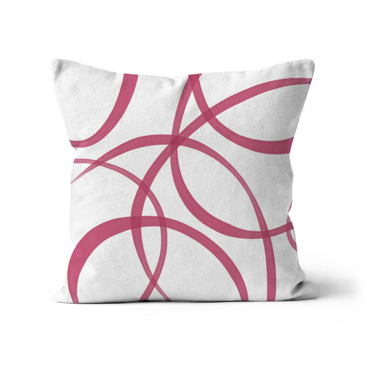 Cushion - 'Raspberry Ripple'