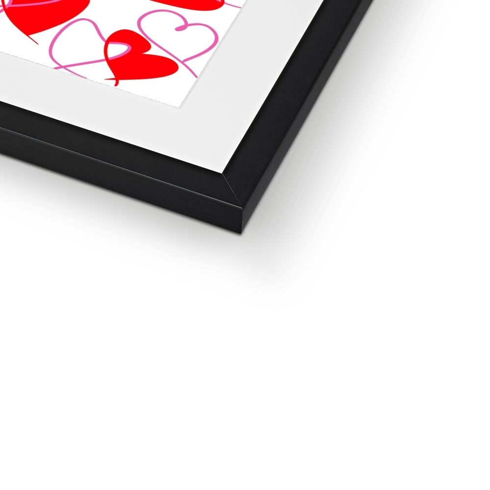 'All You Need Is Love' - Framed Print (with mount)
