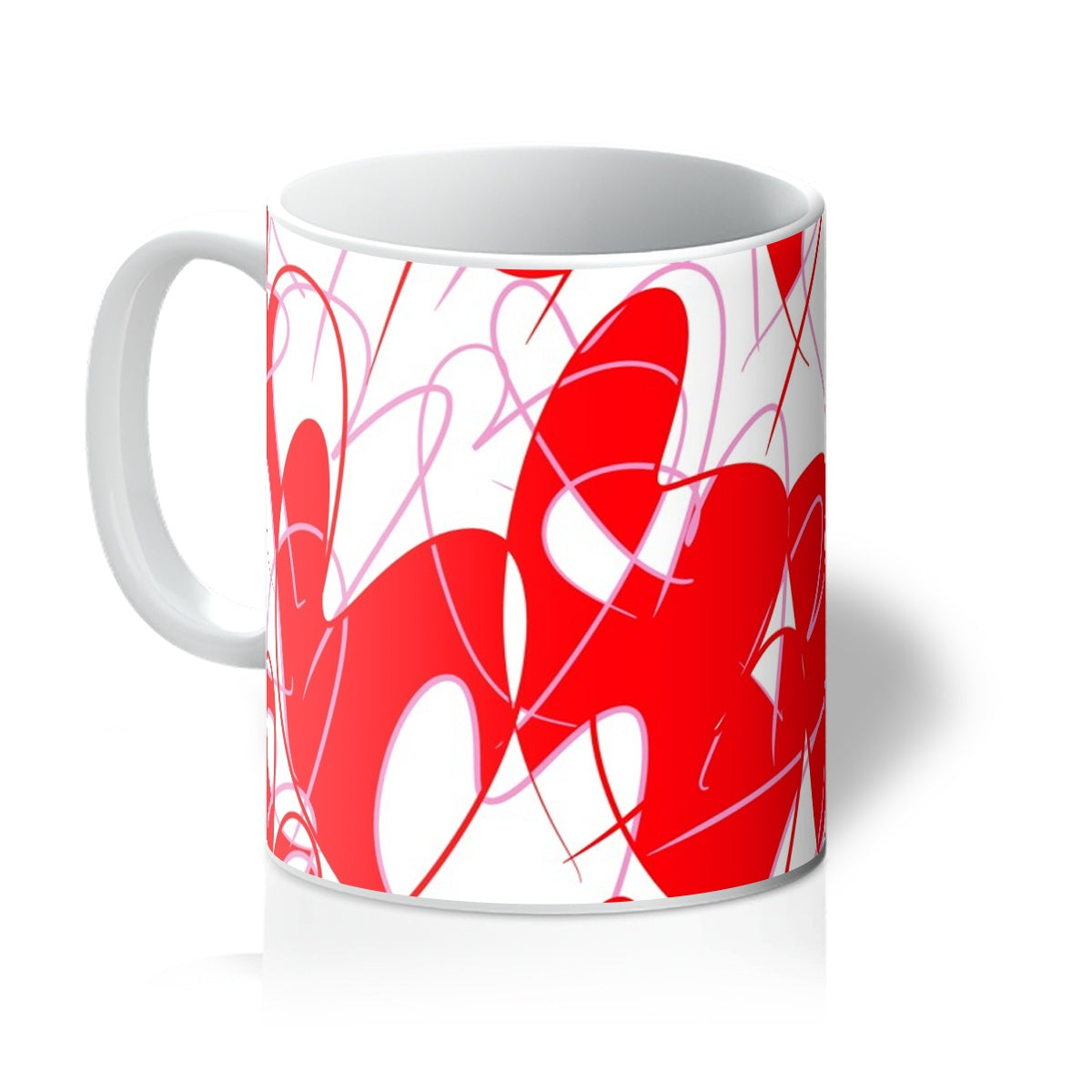 Abstract Art Mug - 'Love Is In The Air'