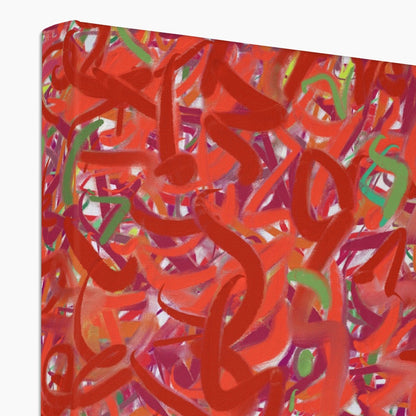 Abstract Canvas Art Print 'Berries'